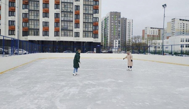 Катки в Зеленограде находятся в высокой степени готовности